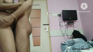 Indian College hot teen girl fuck by her boyfriend in hotel, Romantic blowjob viral mms