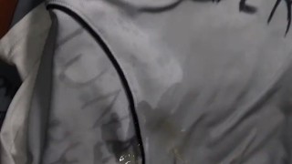 piss washing under armour clothes