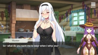 Milking my sub's cock in Witch's Sexual Prison / 03 / VTuber