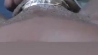 HANDJOB DURING DINNER