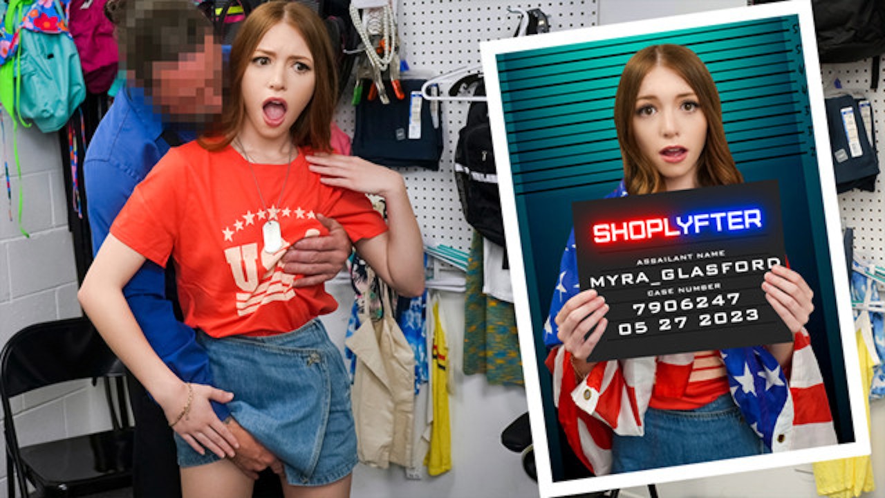 Memorial Day FUCK With Young Slutty Shoplifter Myra Glasford - Бесплатное  порно - YouPorn