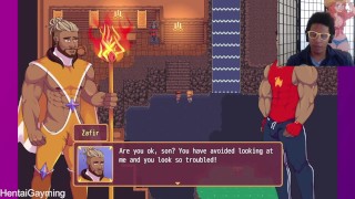 (Gay)A whole new world! Burning Horns A Bara isekai RPG #1 W/HentaiMasterArt