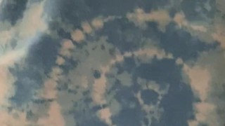 Ebony sissy rides dildo