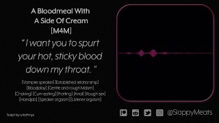 [M4M] Vampire Boyfriend for Rough Sex and Feeding [Audio] [ASMR]