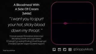 [M4M] Vampire Boyfriend for Rough Sex and Feeding [Audio] [ASMR]