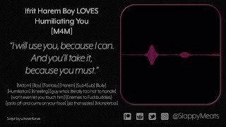[M4M] Ifrit Harem Boy LOVES Humiliating You and Cums on Your Face [Audio]