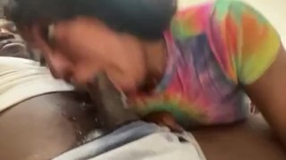 Deep throat anal queen sucks soul out of BBC