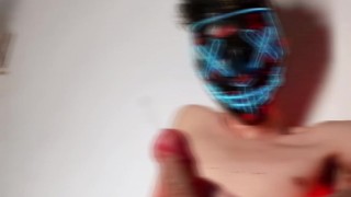 Young guy with big dick jerk off (cumshot)