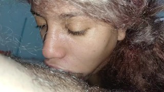 (cumshot) the taste of creampie going down my throat and the smell of semen makes me addicted🥛🥹😋