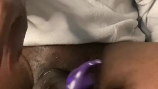 BBC HAS SHAKING MESSY ORGASM AFTER 6 HOURS OF EDGING + POST ORGASM