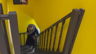 № 460 Beggar guy came to his stepfather and fell in love with him - fucked him when he caught him je