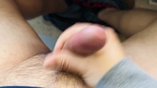 Quick jerkoff at work before I get caught