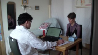 New medical examination of Masha in sexology - part 1
