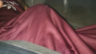 BULTO GRANDE DE MI PENE CON SHORTS VIOLETA 💜°U°💜