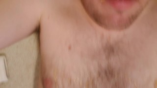 Honey Poured on Hairy Hunk