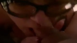 Gagging on his big dick some more 🤤
