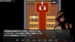 【#03 背徳のエリシア ～寝取られ人妻魔導士～(体験版)実況】他の住人に口内射精フェラや顔面射精パイズリさせられて・・・(RPG巨乳人妻NTR同人エロゲー・抜きゲー ) Hentai game