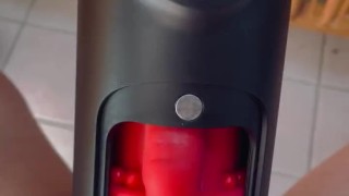 Jerk off with my new sex toy