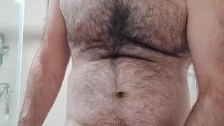 Accidental cum show webcam