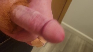 Stroking my dick out of boredom