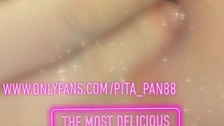 Fingers around the rosebud...my fingers... my roses...