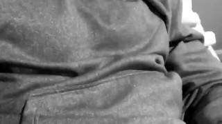 Hung Guy Cums On Himself