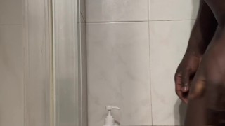 Mastubating alone in the bathtub