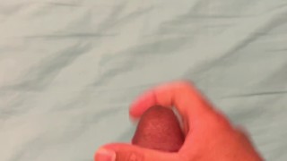 Cuming on the bed