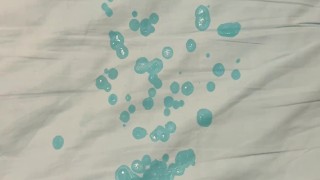 Cuming on the bed
