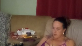 This girl loves to play video games and suck dick and fuck all day