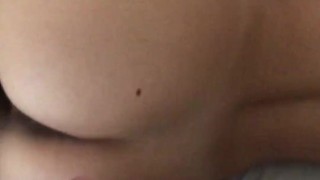 GOOD MORNING CUM ON GIRLFRIENDS ASS