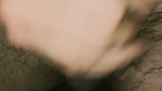 Stroking my big cock shall I bust a huge nut on my stomach