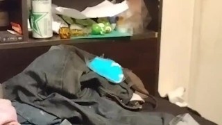 Nerdy Husband Home Alone - Meat Spin