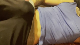 Corrida con las mallas del gym