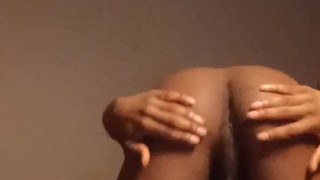 Getting naked and smacking my ass