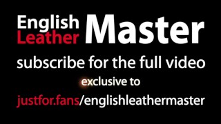 Ass play with dildos and fisting leather Master and slave PREVIEW