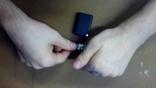 Clipping my fingernails and trying to get sounds of it