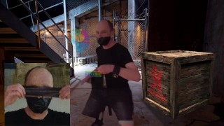 Bound and Gagged by online DOM (sponge in mouth + layers of tape) - so effective I could only moan!