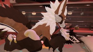 Kirin getting railed in a cybercity room