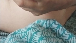 Extreme anal, long dildo in ass.