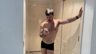 Male Impregnation fantasy - Gloryhole discipline from boyfriend