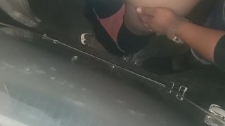 Samael metió su verga en culo de Eva hasta venirse adentro