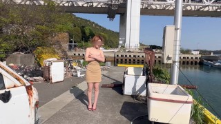 放尿やフェラ、バックハメやスパンキングで連続イキし大量潮吹きで最後は痙攣🤭露出ドライブ中に我慢できなくなって野外でほぼ全裸に🥰知らない人にも見られて大興奮💕/日本人/熟女/巨乳/パイパン/無修正