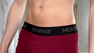 British Lad Tries on Boxers