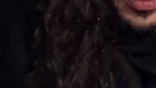 9 inch big dick cums all over my own hair & face! MUST SEE! SELF FACIAL!