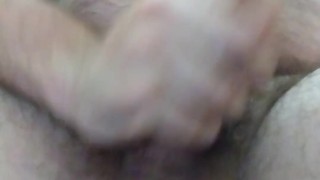 Grandpa Loves To Stroke His Fat Cock Part 1