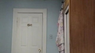 Femboy play with his own ass