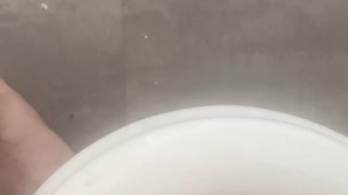 Pissing on the toilet seat