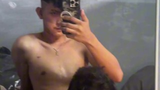 Time to feed this guy with my milk