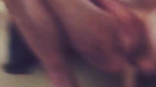 Hot male wants to cum while he fucks his ass hard double anal with 2 dildos